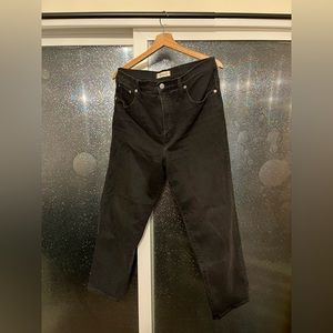 Madewell Classic Straight Jeans Dark Wash